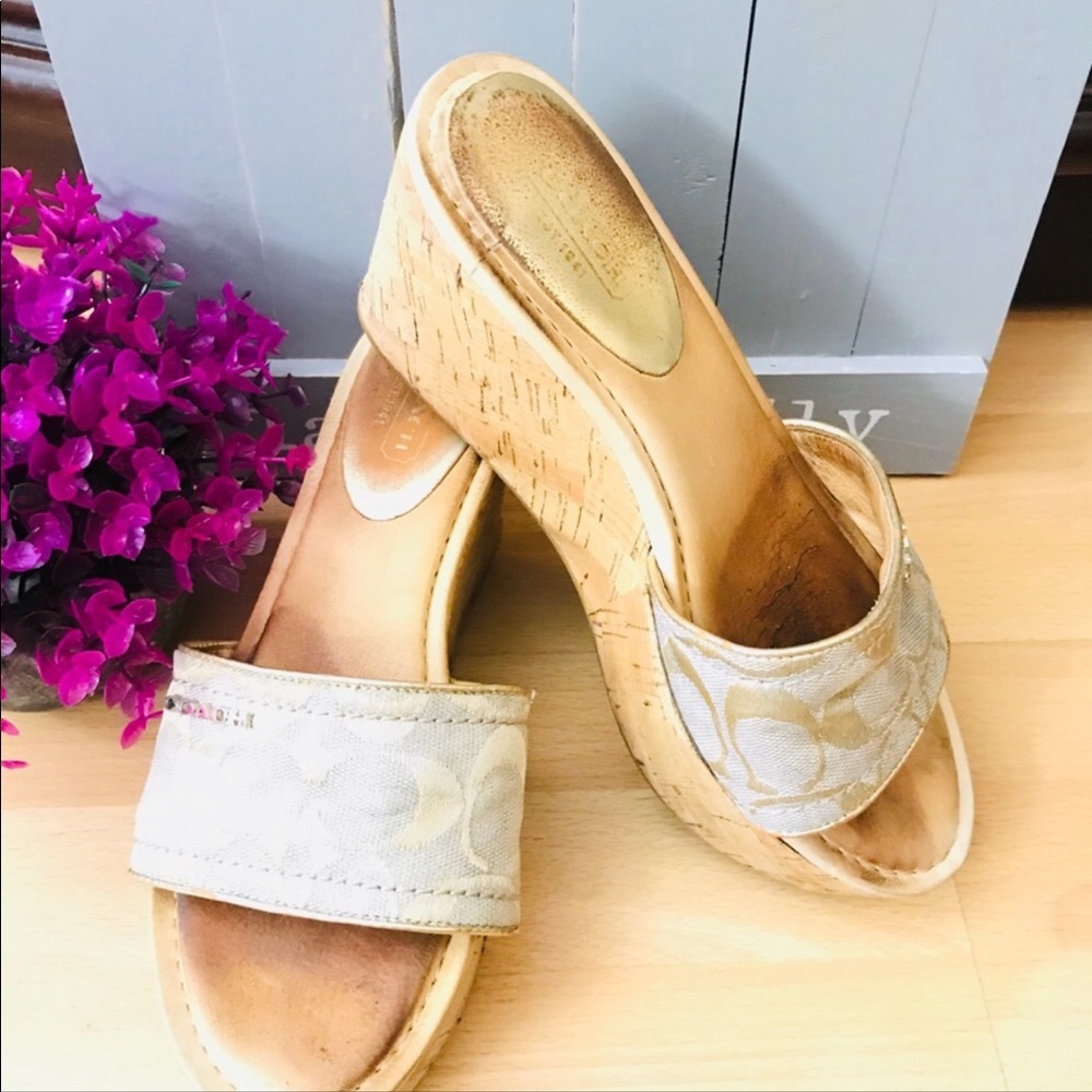 Coach Joanne Wedge Sandals